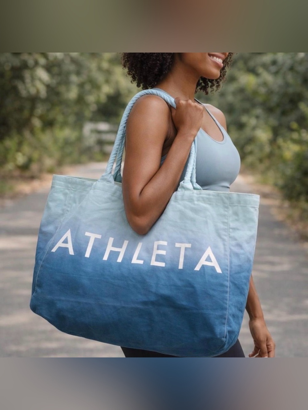 Athleta Ombré Tote NWT